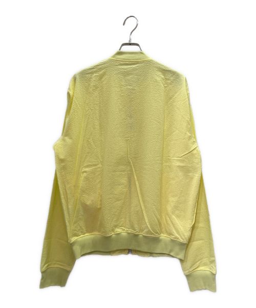 HERMES（エルメス）HERMES (エルメス) シアサッカー ジップアップ ブルゾン イエロー サイズ:39 未使用品の古着・服飾アイテム