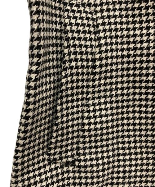 TOM FORD（トムフォード）TOM FORD (トムフォード) チェスターコート ホワイト×ブラック サイズ:44の古着・服飾アイテム