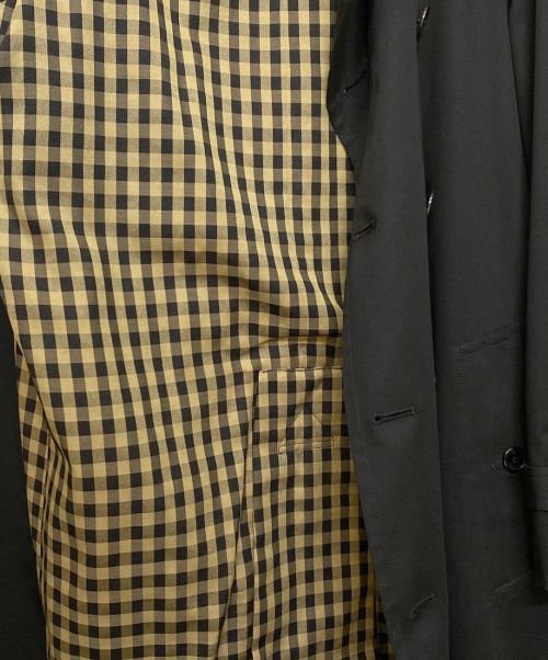 Saint Laurent Paris（サンローランパリ）Saint Laurent Paris (サンローランパリ) ダブルブレスト トレンチコート/エディ期/Archive ブラック サイズ:44の古着・服飾アイテム