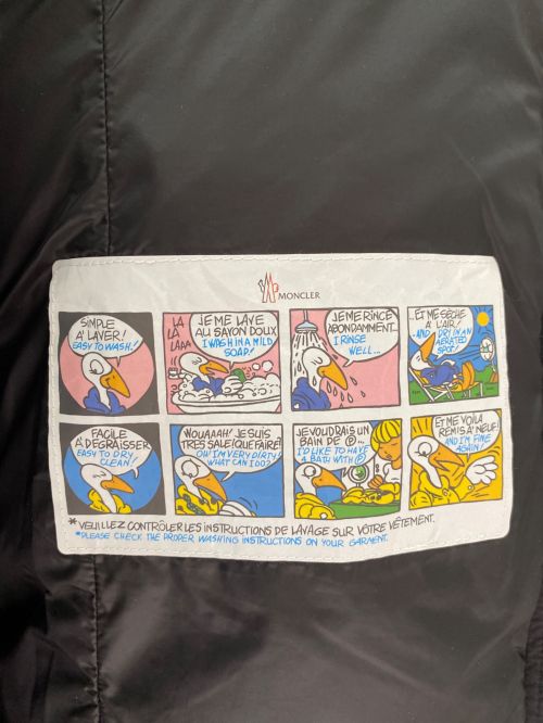 MONCLER（モンクレール）MONCLER (モンクレール) GIE/ダウンコート ブラック サイズ:3の古着・服飾アイテム