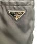中古・古着 PRADA (プラダ) トライアングルプレート ナイロンパンツ ブラック サイズ:36S：65000円