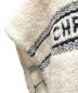 中古・古着 Christian Dior (クリスチャン ディオール) ロゴニットポンチョ アイボリー サイズ:S：140000円