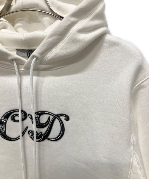 Christian Dior（クリスチャン ディオール）Christian Dior (クリスチャン ディオール) KENNY SCHARF (ケニーシャーフ) CDロゴパーカー ホワイト サイズ:XSの古着・服飾アイテム