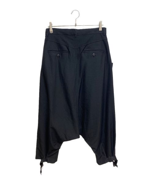 REGULATION Yohji Yamamoto（レギュレーションヨウジヤマモト）REGULATION Yohji Yamamoto (レギュレーションヨウジヤマモト) サルエルカーゴパンツ ブラック サイズ:2の古着・服飾アイテム