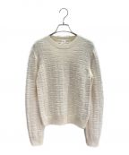 HERMESエルメス）の古着「100% wool crew neck knit」｜ベージュ