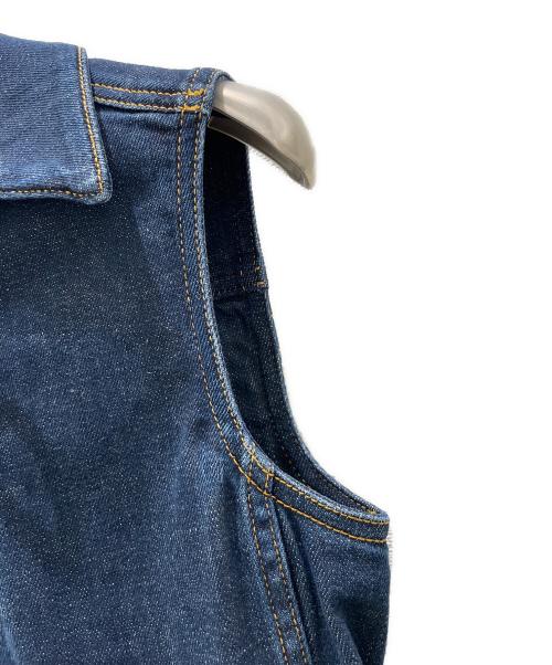 LOUIS VUITTON（ルイ ヴィトン）LOUIS VUITTON (ルイ ヴィトン) Sleeveless Denim Dress インディゴ サイズ:34の古着・服飾アイテム