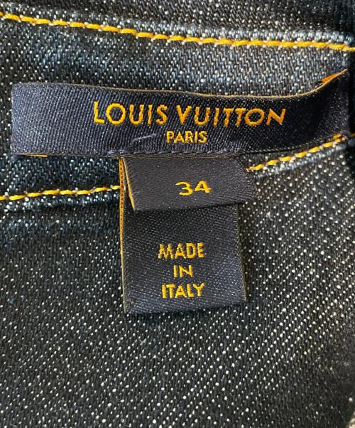 LOUIS VUITTON（ルイ ヴィトン）LOUIS VUITTON (ルイ ヴィトン) Sleeveless Denim Dress インディゴ サイズ:34の古着・服飾アイテム