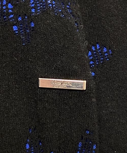 LOUIS VUITTON（ルイ ヴィトン）LOUIS VUITTON (ルイ ヴィトン) ドロップニードルモノグラムボンバージャケット ブラック サイズ:Mの古着・服飾アイテム