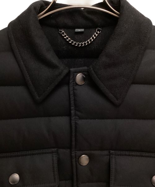 BURBERRY（バーバリー）BURBERRY (バーバリー) Quilting Cotton Jacket（キルティングコットンジャケット） ブラック サイズ:Mの古着・服飾アイテム