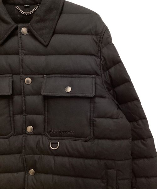 BURBERRY（バーバリー）BURBERRY (バーバリー) Quilting Cotton Jacket（キルティングコットンジャケット） ブラック サイズ:Mの古着・服飾アイテム