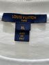 中古・古着 LOUIS VUITTON (ルイ ヴィトン) LV Logo Chain Print T-Shirt ホワイト サイズ:XL：60000円