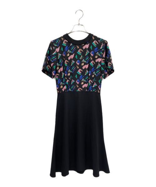 LOUIS VUITTON（ルイ ヴィトン）LOUIS VUITTON (ルイ ヴィトン) LV all-over pattern dress ブラック サイズ:34の古着・服飾アイテム