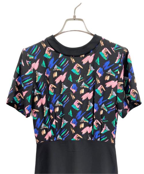 LOUIS VUITTON（ルイ ヴィトン）LOUIS VUITTON (ルイ ヴィトン) LV all-over pattern dress ブラック サイズ:34の古着・服飾アイテム