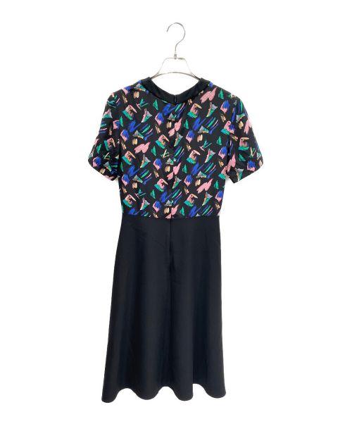 LOUIS VUITTON（ルイ ヴィトン）LOUIS VUITTON (ルイ ヴィトン) LV all-over pattern dress ブラック サイズ:34の古着・服飾アイテム