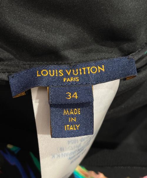 LOUIS VUITTON（ルイ ヴィトン）LOUIS VUITTON (ルイ ヴィトン) LV all-over pattern dress ブラック サイズ:34の古着・服飾アイテム