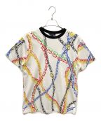 LOUIS VUITTONルイ ヴィトン）の古着「マルチカラー LVチェーンプリントTシャツ」｜マルチカラー