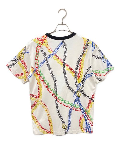 LOUIS VUITTON（ルイ ヴィトン）LOUIS VUITTON (ルイ ヴィトン) マルチカラー LVチェーンプリントTシャツ マルチカラー サイズ:Sの古着・服飾アイテム