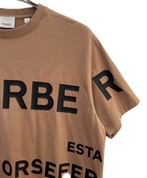 BURBERRY（バーバリー）BURBERRY (バーバリー) ホースフェリーTシャツ ブラウン サイズ:Ｓの古着・服飾アイテム