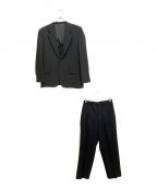 COMME des GARCONS HOMME PLUSコムデギャルソンオムプリュス）の古着「2Bスーツ セットアップ」｜ブラック