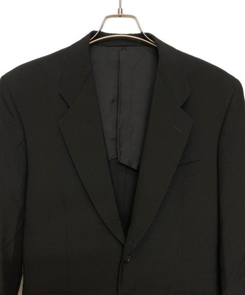 COMME des GARCONS HOMME PLUS（コムデギャルソンオムプリュス）COMME des GARCONS HOMME PLUS (コムデギャルソンオムプリュス) 2Bスーツ セットアップ ブラック サイズ:Sの古着・服飾アイテム
