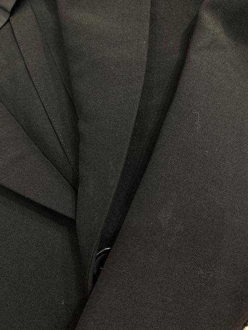 COMME des GARCONS HOMME PLUS（コムデギャルソンオムプリュス）COMME des GARCONS HOMME PLUS (コムデギャルソンオムプリュス) 2Bスーツ セットアップ ブラック サイズ:Sの古着・服飾アイテム