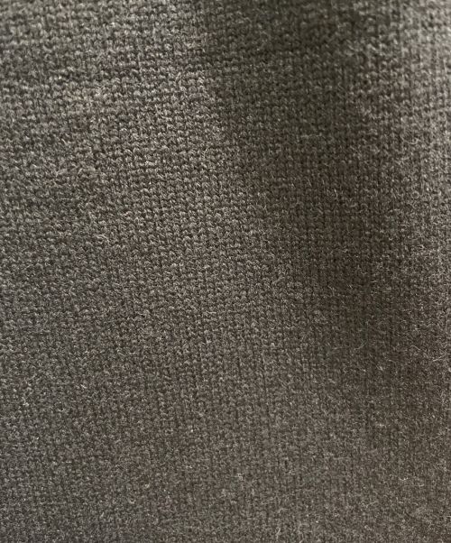 HERMES（エルメス）HERMES (エルメス) 100% cashmere cardigan ブラック サイズ:44の古着・服飾アイテム