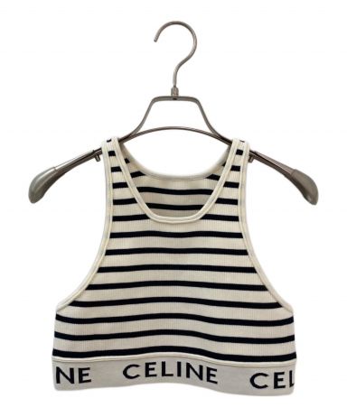 中古・古着通販】CELINE (セリーヌ) ストライプ アスリート ブラ