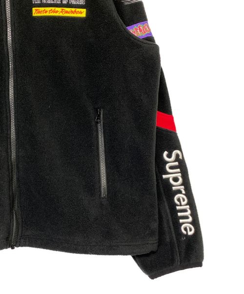 SUPREME（シュプリーム）SUPREME (シュプリーム) Skittles POLARTEC Jacket ブラック サイズ:Lの古着・服飾アイテム