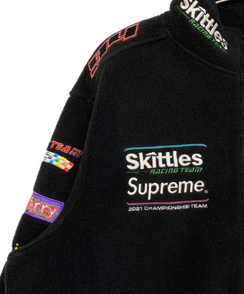SUPREME（シュプリーム）SUPREME (シュプリーム) Skittles POLARTEC Jacket ブラック サイズ:Lの古着・服飾アイテム