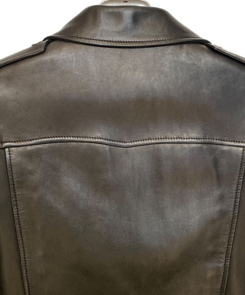 Saint Laurent Paris（サンローランパリ）Saint Laurent Paris (サンローランパリ) 16SS L01 クラシックモーターサイクルレザージャケット/エディ期/Archive ブラック サイズ:44の古着・服飾アイテム