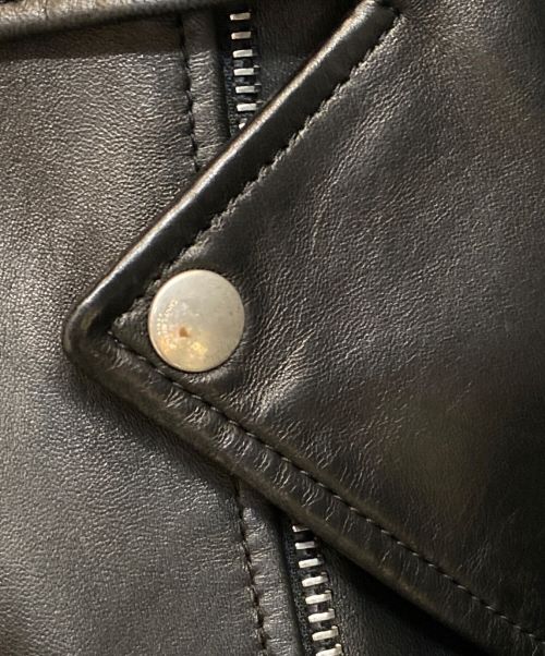 Saint Laurent Paris（サンローランパリ）Saint Laurent Paris (サンローランパリ) 16SS L01 クラシックモーターサイクルレザージャケット/エディ期/Archive ブラック サイズ:44の古着・服飾アイテム