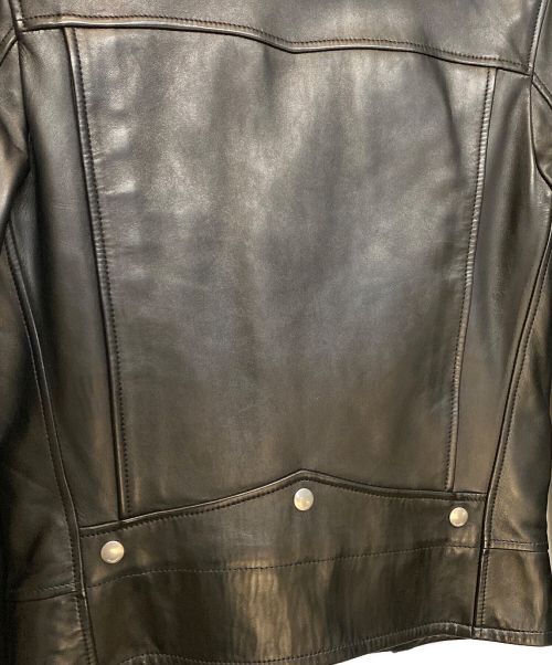 Saint Laurent Paris（サンローランパリ）Saint Laurent Paris (サンローランパリ) 16SS L01 クラシックモーターサイクルレザージャケット/エディ期/Archive ブラック サイズ:44の古着・服飾アイテム