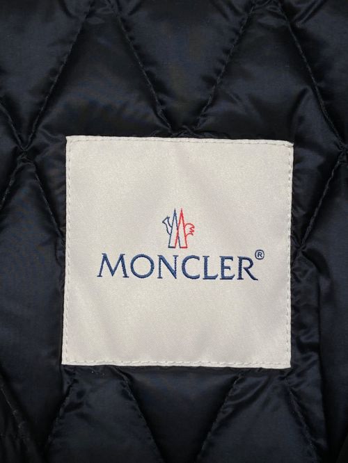 MONCLER（モンクレール）MONCLER (モンクレール) FRAGMENT DESIGN (フラグメントデザイン) HAN/ダウンジャケット ブラックの古着・服飾アイテム