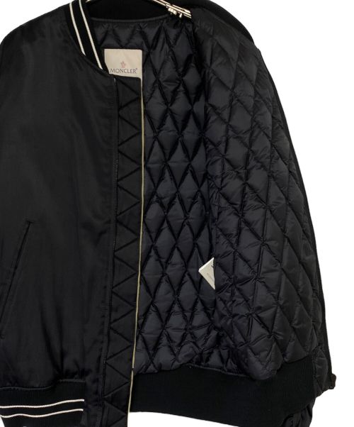MONCLER（モンクレール）MONCLER (モンクレール) FRAGMENT DESIGN (フラグメントデザイン) HAN/ダウンジャケット ブラックの古着・服飾アイテム