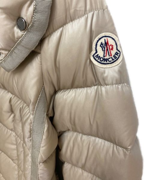 MONCLER（モンクレール）MONCLER (モンクレール) HERMINE（エルミンヌ）/ダウンコート ベージュの古着・服飾アイテム