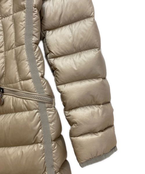 MONCLER（モンクレール）MONCLER (モンクレール) HERMINE（エルミンヌ）/ダウンコート ベージュの古着・服飾アイテム