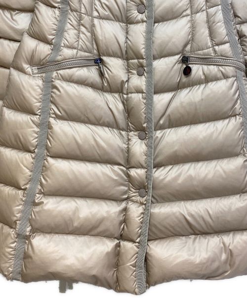 MONCLER（モンクレール）MONCLER (モンクレール) HERMINE（エルミンヌ）/ダウンコート ベージュの古着・服飾アイテム