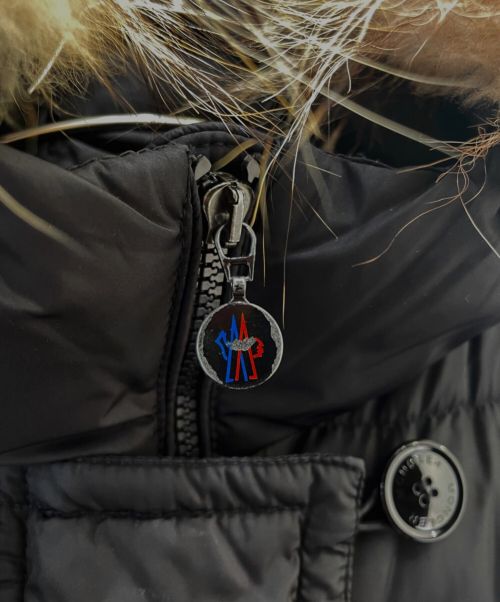 MONCLER（モンクレール）MONCLER (モンクレール) GENEVRIER/ダウンコート ブラック サイズ:00の古着・服飾アイテム