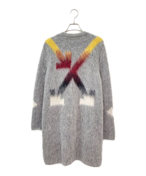 OFFWHITE（オフホワイト）OFFWHITE (オフホワイト) アローニットワンピース グレー サイズ:38の古着・服飾アイテム