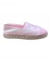中古・古着 CHANEL (シャネル) Coco Mark Espadrille Shoes ピンク サイズ:37：65000円