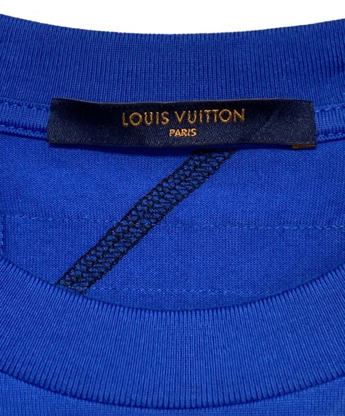 LOUIS VUITTON（ルイ ヴィトン）LOUIS VUITTON (ルイ ヴィトン) エンブロイダリーTシャツ ブルー サイズ:Sの古着・服飾アイテム