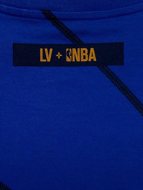 LOUIS VUITTON（ルイ ヴィトン）LOUIS VUITTON (ルイ ヴィトン) エンブロイダリーTシャツ ブルー サイズ:Sの古着・服飾アイテム
