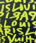 中古・古着 LOUIS VUITTON (ルイ ヴィトン) モノグラムグラフィティTシャツ ブラック×イエロー サイズ:S：70000円