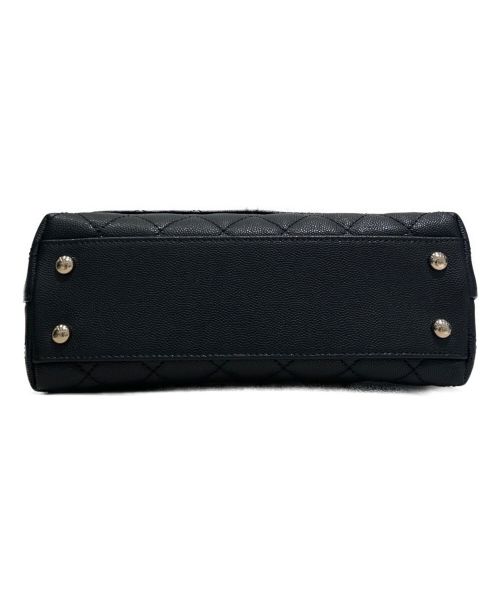 CHANEL（シャネル）CHANEL (シャネル) ココハンドル ブラック×ゴールドの古着・服飾アイテム