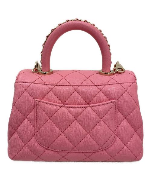 CHANEL（シャネル）CHANEL (シャネル) ココハンドルXXS(19) ピンク サイズ:XXS(19)の古着・服飾アイテム