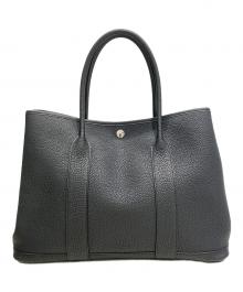 HERMES（エルメス）の古着「ガーデンパーティーPM」｜ブラック