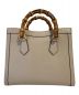 GUCCI (グッチ) ダイアナスモールトートバッグ ベージュ：250000円