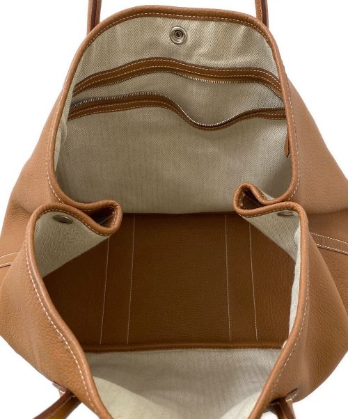 HERMES（エルメス）HERMES (エルメス) ガーデンパーティPM/トートバッグ ゴールド サイズ:PMの古着・服飾アイテム