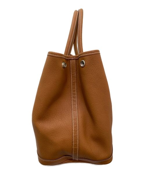 HERMES（エルメス）HERMES (エルメス) ガーデンパーティPM/トートバッグ ゴールド サイズ:PMの古着・服飾アイテム