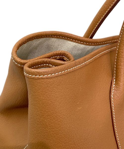 HERMES（エルメス）HERMES (エルメス) ガーデンパーティPM/トートバッグ ゴールド サイズ:PMの古着・服飾アイテム